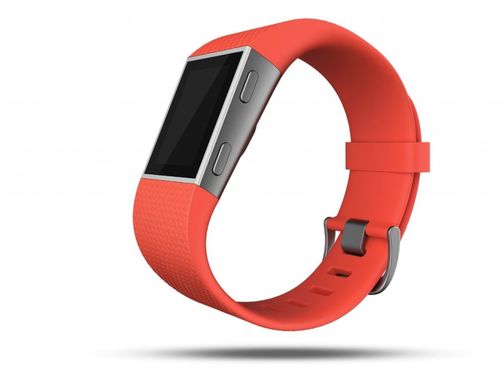 Fitbit Surge orange side