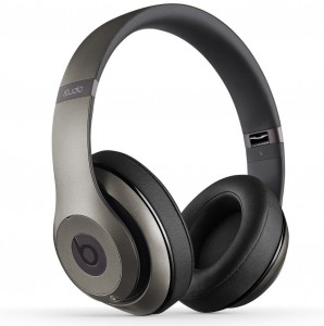 beats studio wireless over ear headphone titanium