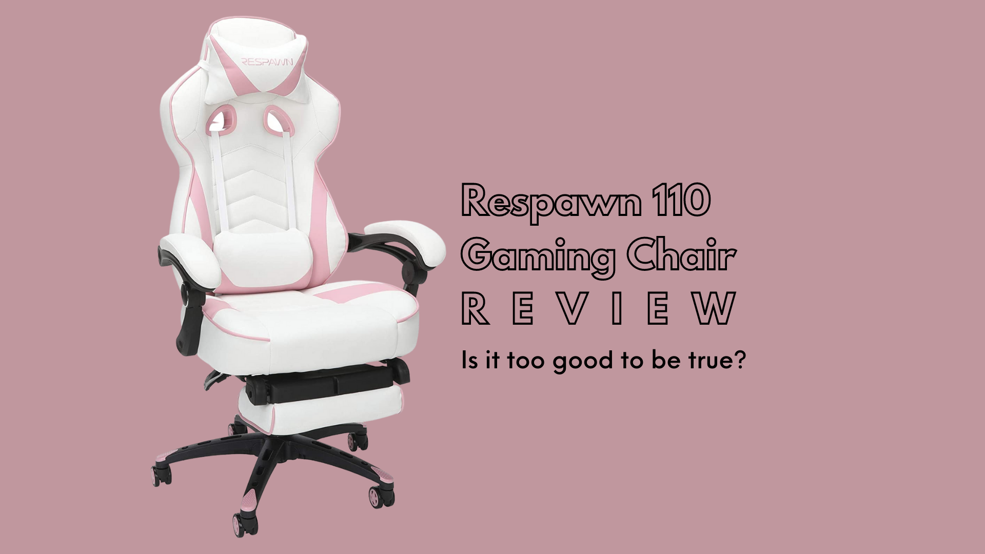 Respawn 110 outlet pink gaming chair