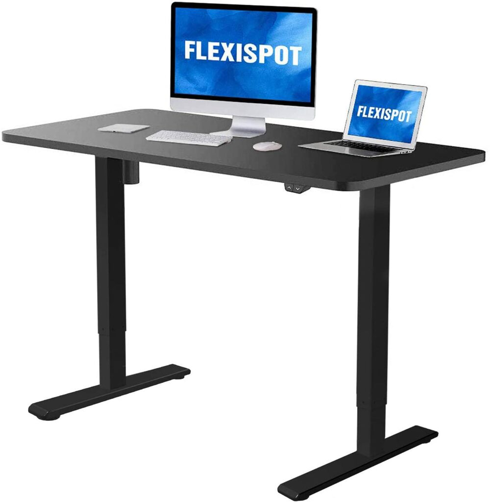 FLEXISPOT-Standing-Desk-48inch-Height-Adjustable-Desk-Electric-Sit-Stand-Desk-Whole-piece-board