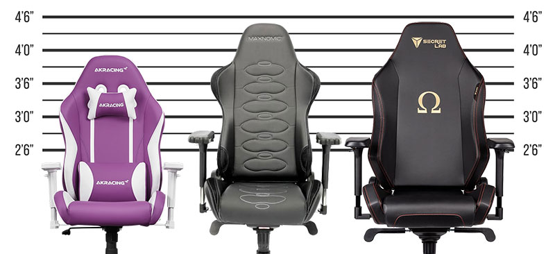 gaming-chair-sizes