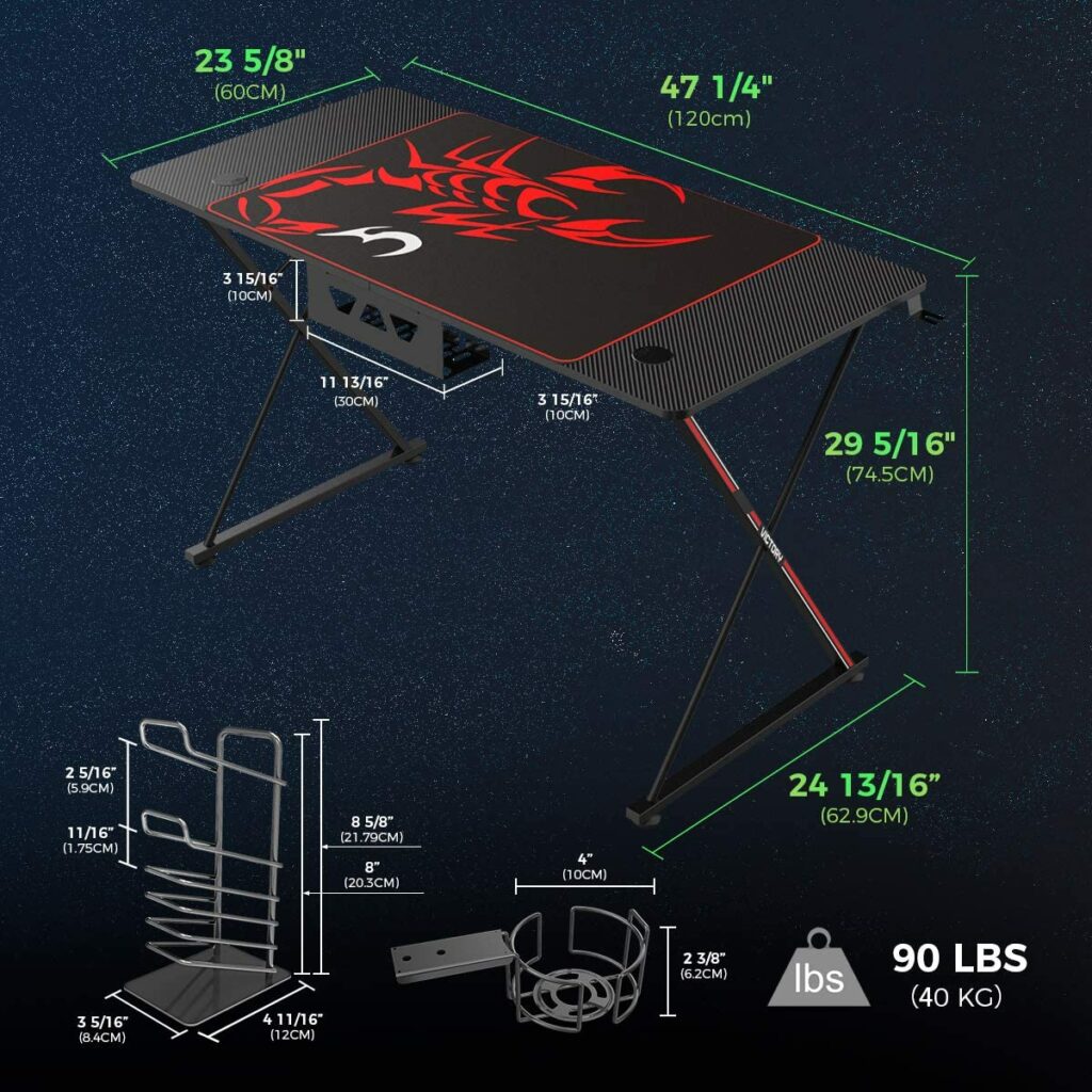 eureka-ergonomic-captain-x-series-specs