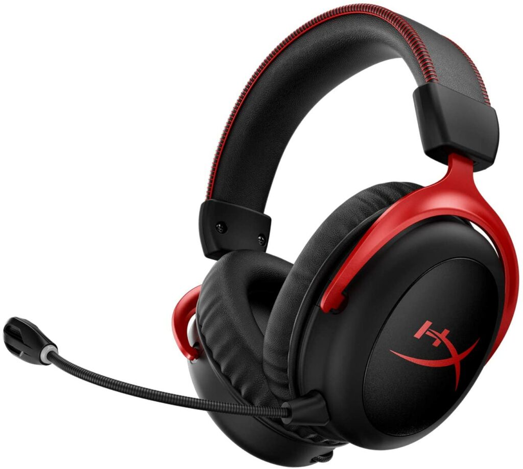 hyperx-cloud-II-wireless-best-headphones-for-gaming-2021