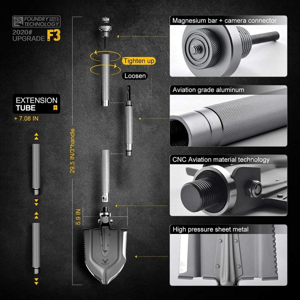 zune-lotoo-survival-camping-shovel-specs