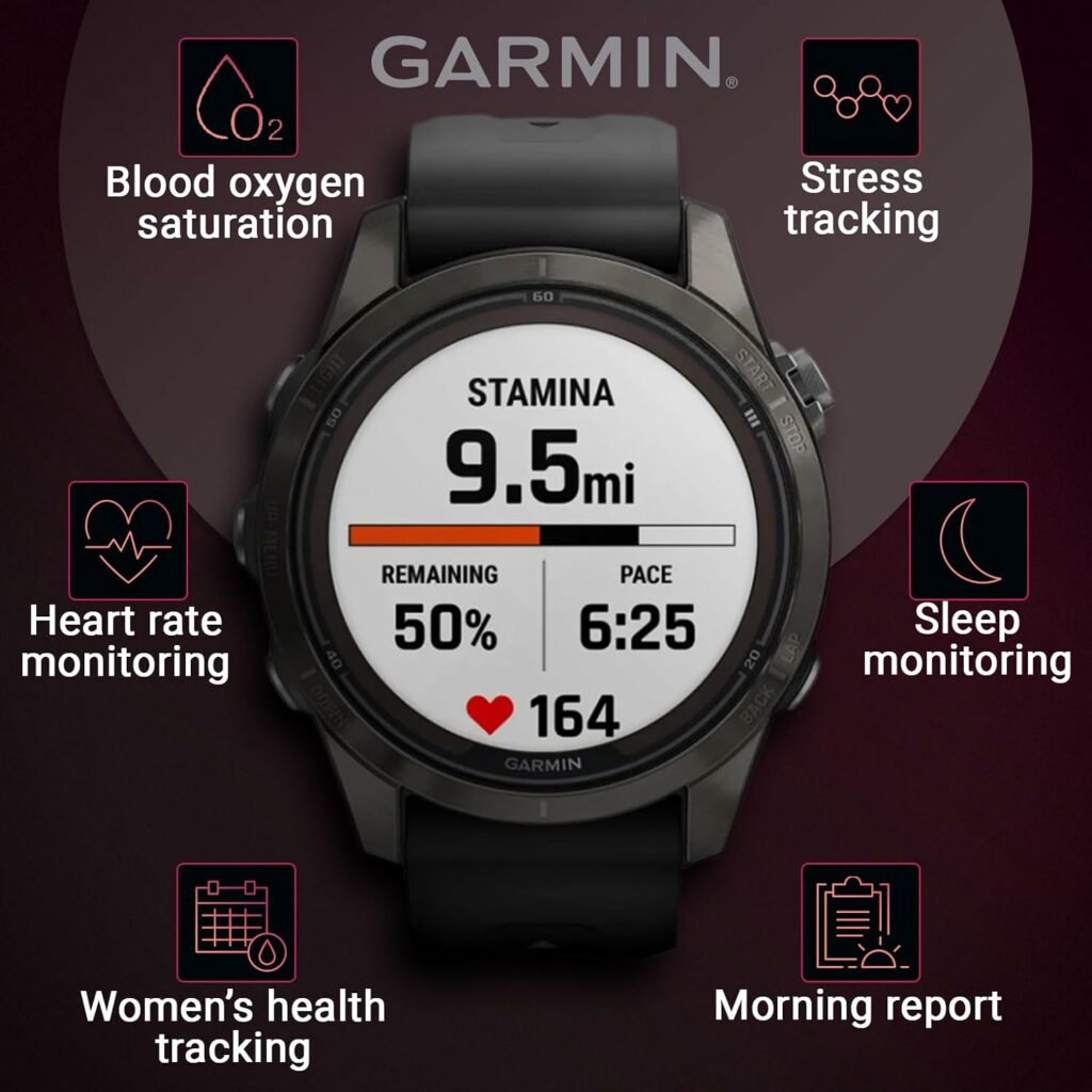 Garmin-Fenix-7S-Pro-fitness-tracker-watch-Titanium