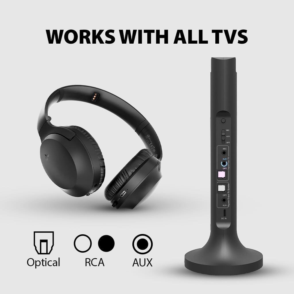 Avantre-Opera-35Hrs-Comfortable-Wireless-Headphones-for-TV-Watching