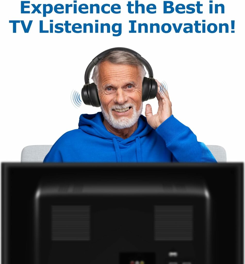 TV·EARS-5.8-GHz-Wireless-Headphones-System