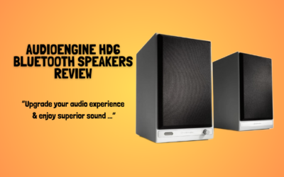 Quick Review of The Audioengine HD6 Bluetooth Speakers