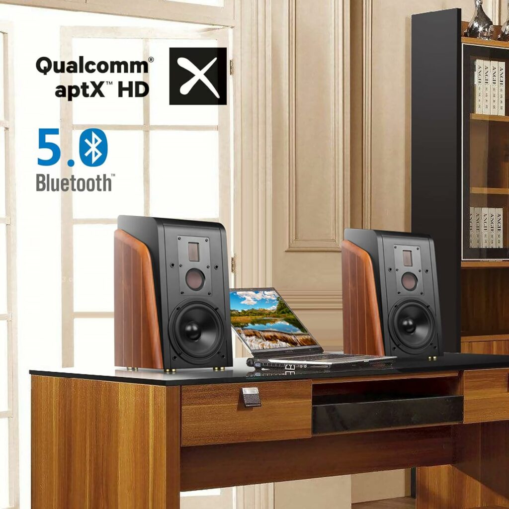 HiVi-Swans-M300MKII-Bluetooth-Bookshelf-Speakers