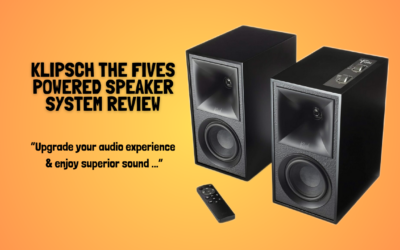 Quick Review of The Klipsch The Fives Powered Speaker System