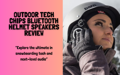 Quick Review Of The Outdoor Tech Chips Bluetooth Helmet Speakers